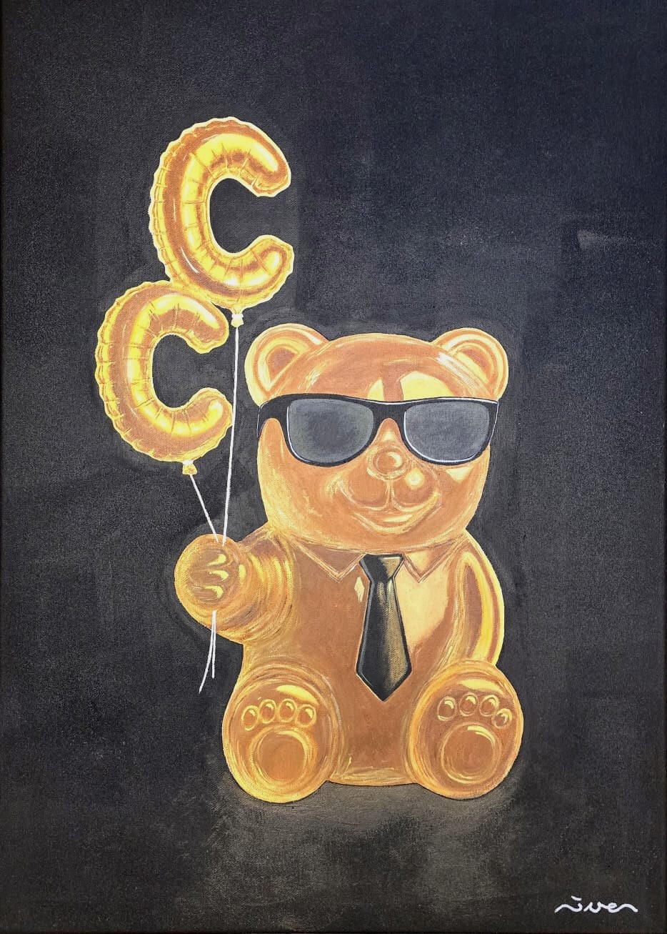 Teddy Bear CC 50x70